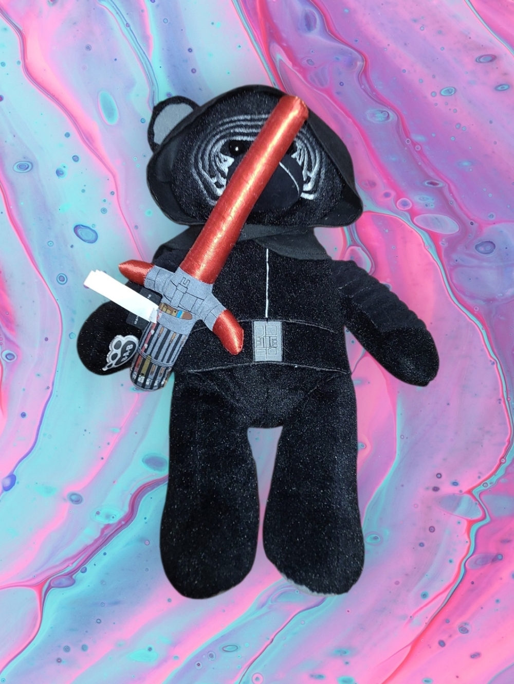Star Wars Kylo Ren & lightsaber Build A bear plush
